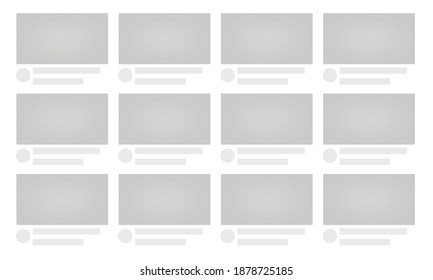 Buscar contenido en blanco. ilustración vectorial