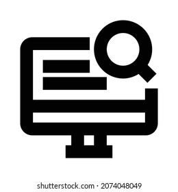 Search Bold Outline Vector icons that can easily modify

