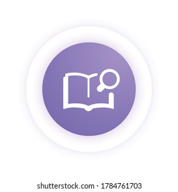 Search Book - App Icon Button