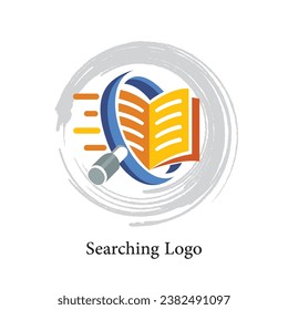 Search book icon - Searching icon symbol for Learning