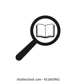 search book vector icon