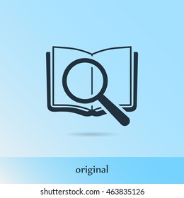 search book vector icon