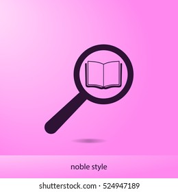 search book vector icon