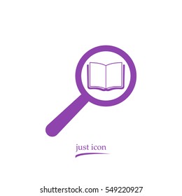 search book vector icon