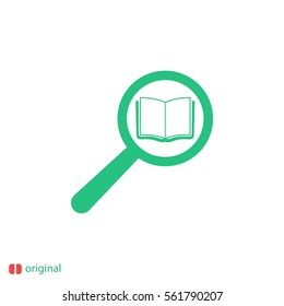 search book vector icon