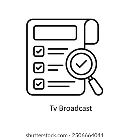 Suche Book Vektorkontur Icon Design Illustration. Smart Home und Technologie Symbol auf weißem Hintergrund EPS 10 Datei