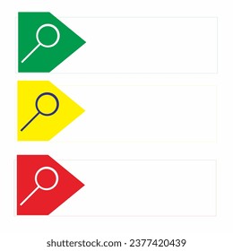 icono del cuadro de búsqueda, se puede utilizar para decorar las imágenes
