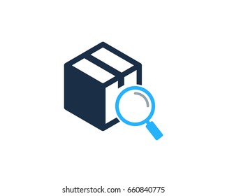 Search Box Icon Logo Design Element