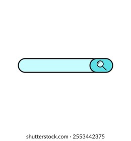 search button icon design. search bar icon illustration.