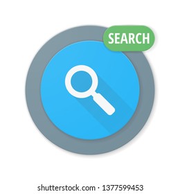 Search button illustration