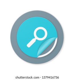 Search button illustration