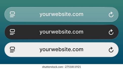 Search button set for element call to action design