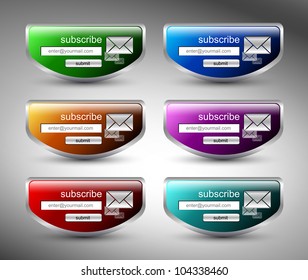 search button. vector