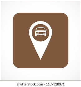 search car vector icon 10 eps