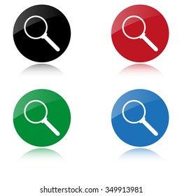 Search - color vector icon