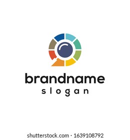 search colorful logo design vector