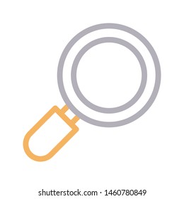 search colour line vector icon