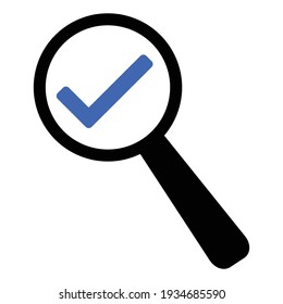 vector de diseño de icono de búsqueda completa