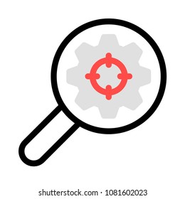 search configuration gear 