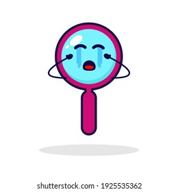 Search cry cute character illustration