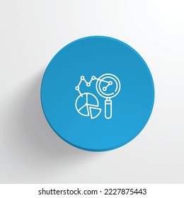search data analysis icon vector design