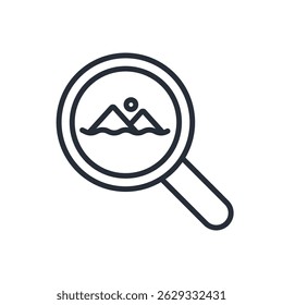 search design icon collection .design style with background