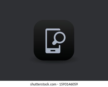 Search Device - Vector App Icon