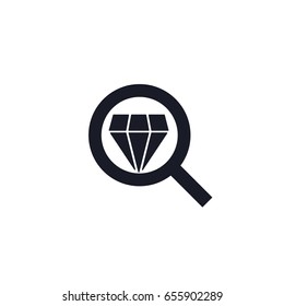 Search Diamond Icon