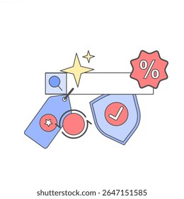 Search discount and safe. for landing pages, banners and apps.