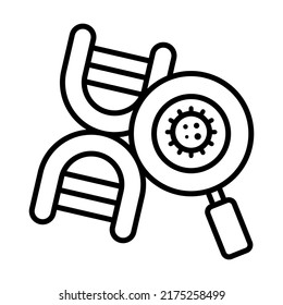 search dna Modern concepts design, vector illustration