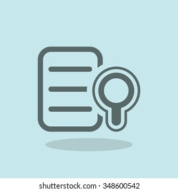 Search document icon