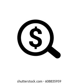 Search Dollar Icon