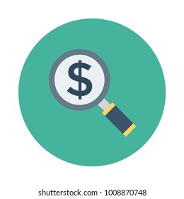  search dollar magnifier 