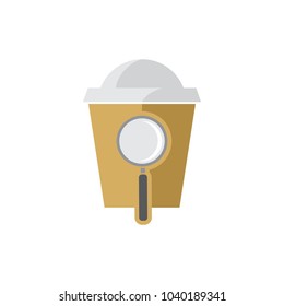 Search Drink Logo Icon Design