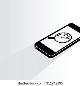 search engine and analytics on smartphone