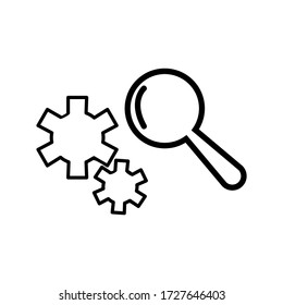 search engine icon or logo isolated sign symbol vector illustration - high quality black style vector icons

