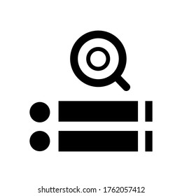 search Engine  icon or logo isolated sign symbol vector illustration - high quality black style vector icons
