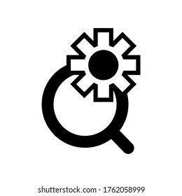 search Engine  icon or logo isolated sign symbol vector illustration - high quality black style vector icons
