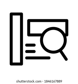 Search Engine icon or logo isolated sign symbol vector illustration - high quality black style vector icons
