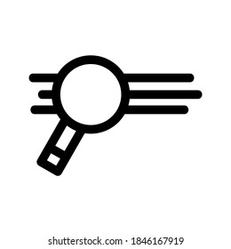 Search Engine icon or logo isolated sign symbol vector illustration - high quality black style vector icons
