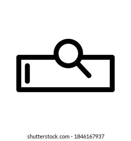 Search Engine icon or logo isolated sign symbol vector illustration - high quality black style vector icons
