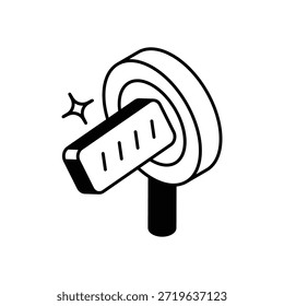 Search Engine Icon vector stock illustration