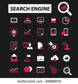 Search Engine Icons Stock Vector (Royalty Free) 400888933 | Shutterstock