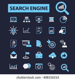 iconos del motor de búsqueda
