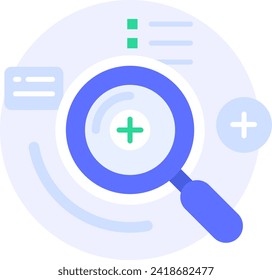 search engine modern icon illustration