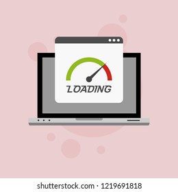 search engine optimitation success business vector illustration design