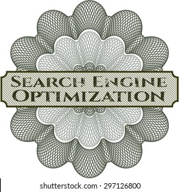 Search Engine Optimization abstract rosette