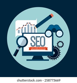 search engine optimization design, vector illustration eps10 graphic 