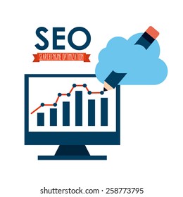search engine optimization design, vector illustration eps10 graphic 
