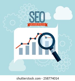 search engine optimization design, vector illustration eps10 graphic 